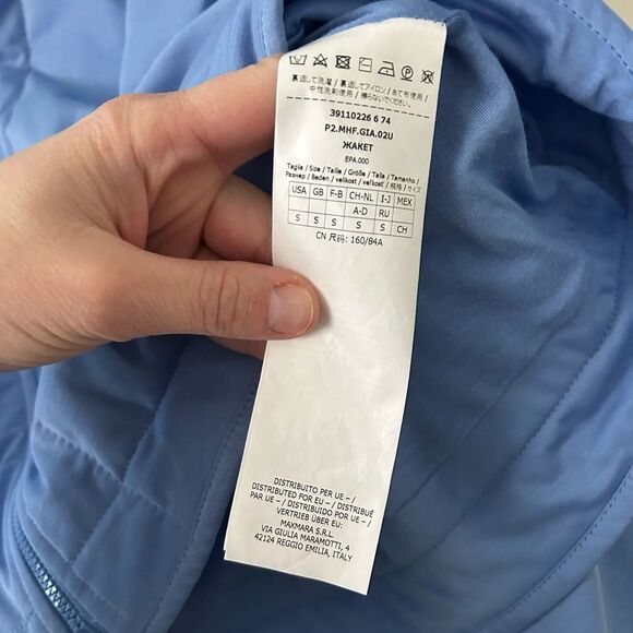 Max Mara Leisure Ernesta Cotton Bomber Jacket - Picture 6 of 13